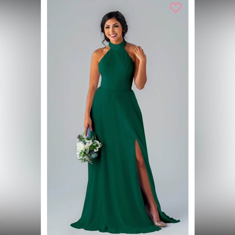 Kennedy Blue Stassi Bridesmaid Dress in Emerald Green - NWT sz 00